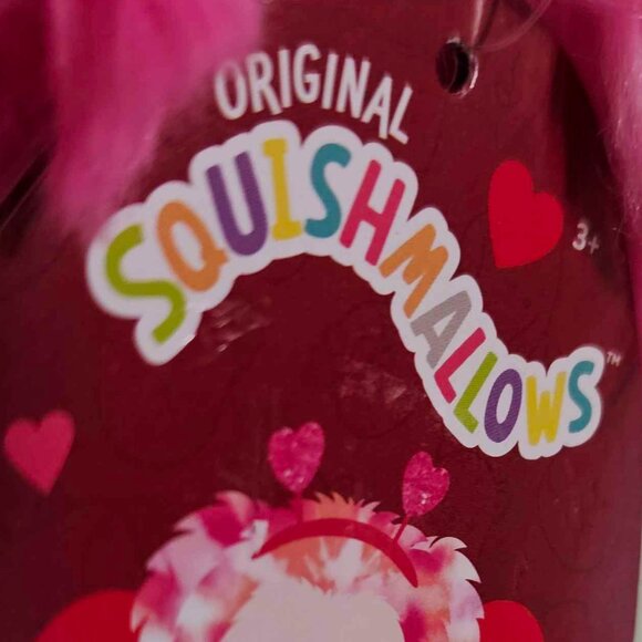 NWT 12" Caparinne the Valentine's Day pink Bigfoot Squishmallow - Picture 3 of 3